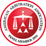 American Arbitration Association logo - Rochford Law & Real Estate Title
